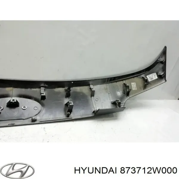 Placa sobreposta de porta-malas (de 3ª/5ª porta traseira) 873712W000 Hyundai/Kia