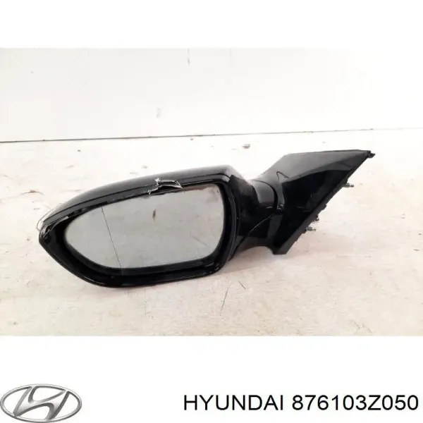 Espelho de retrovisão esquerdo 876103Z050 Hyundai/Kia