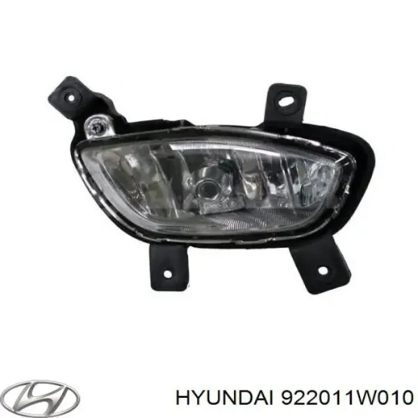 Luzes de nevoeiro esquerdas 922011W010 Hyundai/Kia