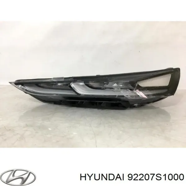 Luzes máximas esquerdas 92207S1000 Hyundai/Kia