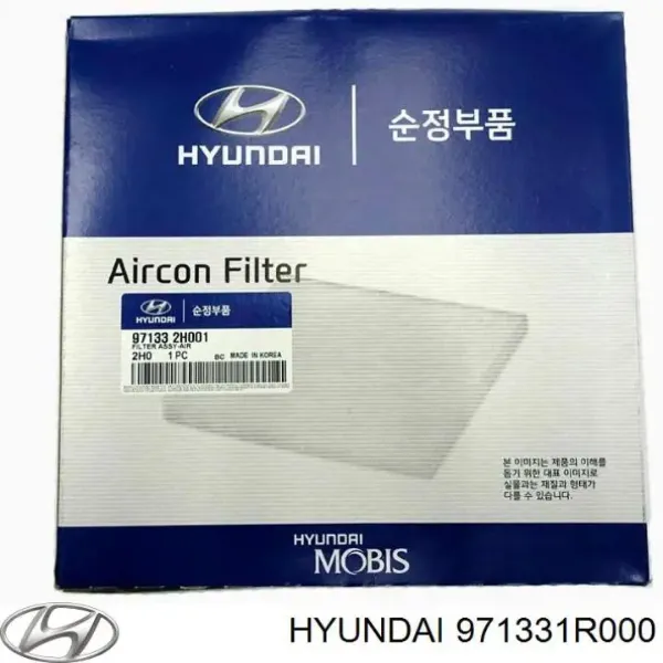 Filtro de salão 971331R000 Hyundai/Kia