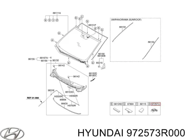 Sensor de chuva Hyundai Elantra V