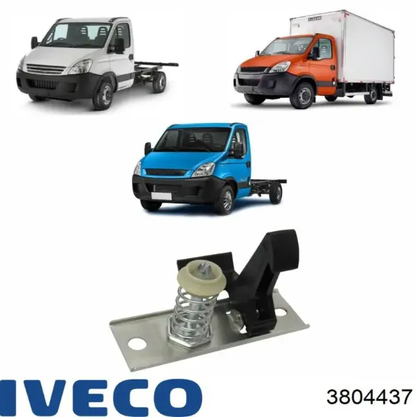 Fecho da capota 3804437 Iveco