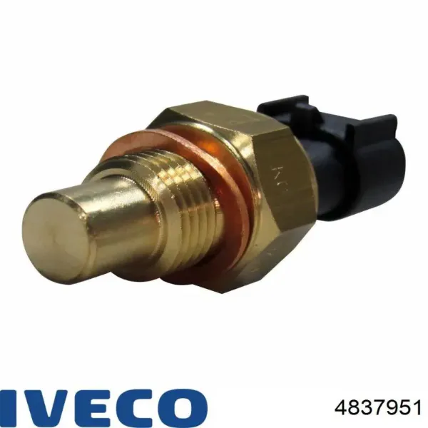 Sensor de temperatura do fluido de esfriamento 4837951 Iveco