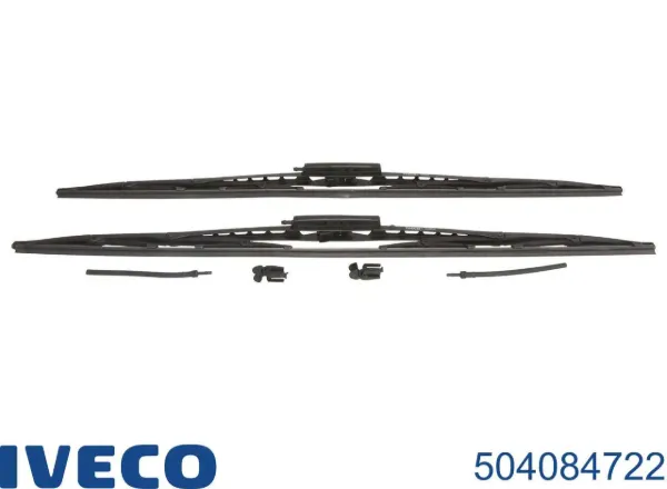 Trapézio de limpador pára-brisas 504084722 Iveco