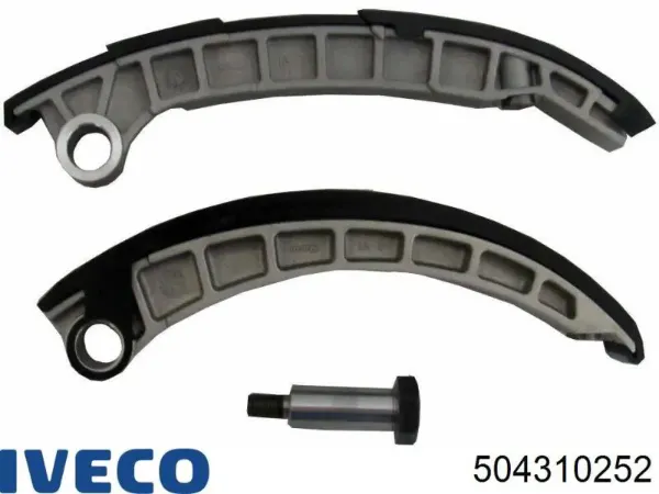 Amortecedor de cadeia do mecanismo de distribuição de gás, kit 504310252 Iveco