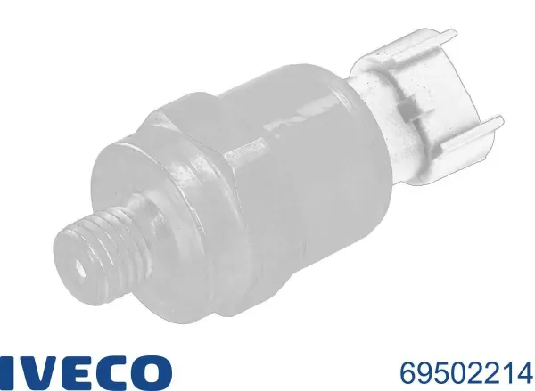 Sensor do nível do fluido de esfriamento no tanque 69502214 Iveco