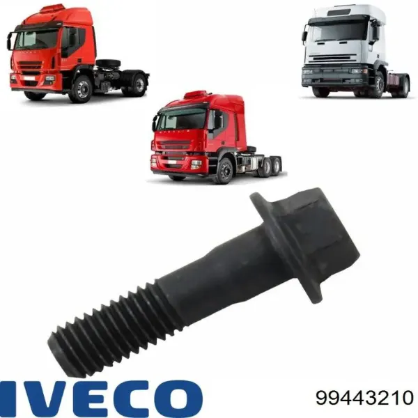 Parafuso (prego) de tubo coletor de escape 99443210 Iveco