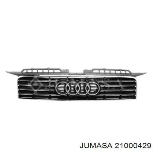 Grelha do radiador Audi A3 8P1