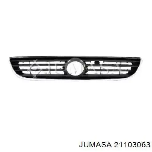 Grelha do radiador 90580685 General Motors