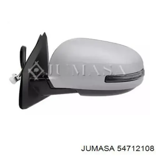 Espelho de retrovisão esquerdo FP4824M01 FPS