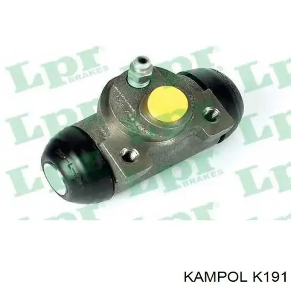 Sapatas do freio traseiras de tambor K191 Kampol