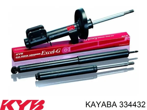 Amortecedor dianteiro esquerdo 334432 Kayaba