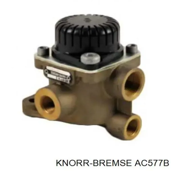 Válvula de aceleração do sistema pneumático AC577B Knorr-bremse