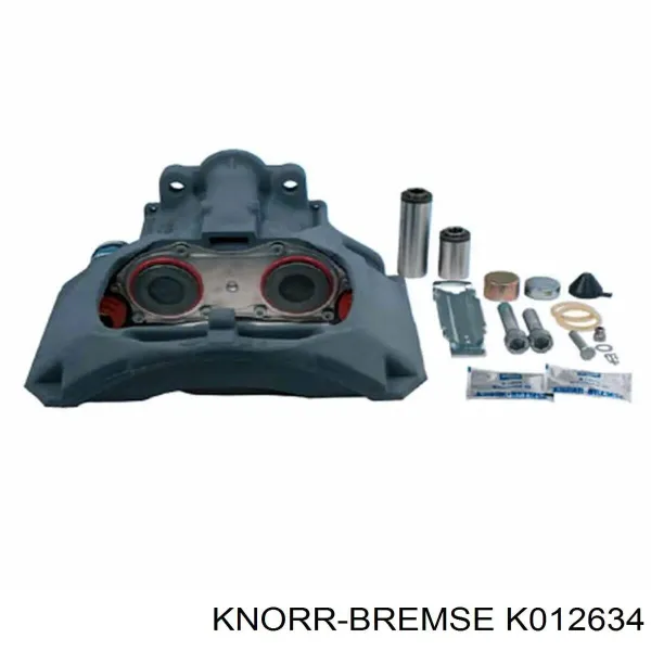 Suporte do freio traseiro esquerdo K012634 Knorr-bremse