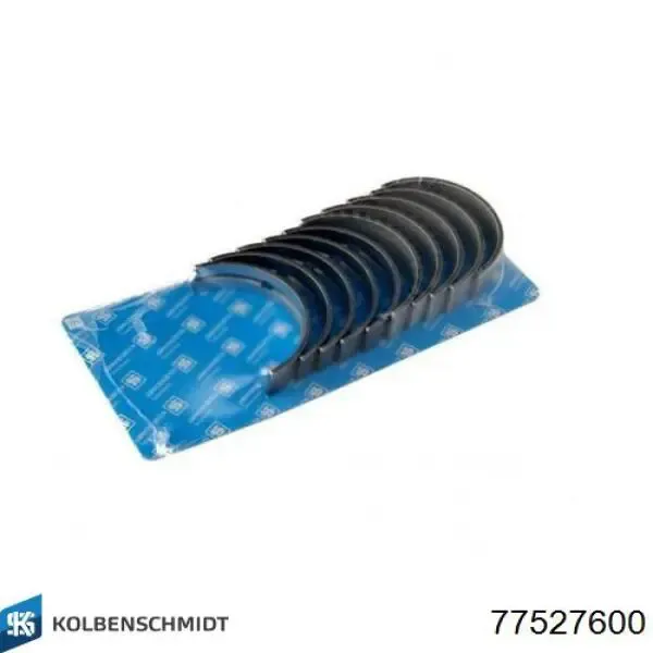 Folhas inseridas principais de cambota, kit, padrão (STD) 77527600 Kolbenschmidt