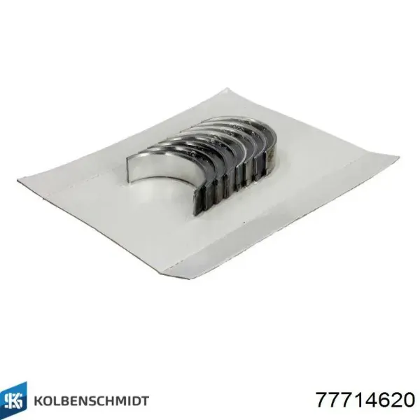 Folhas inseridas de cambota de biela, kit, 2ª reparação ( + 0,50) 77714620 Kolbenschmidt
