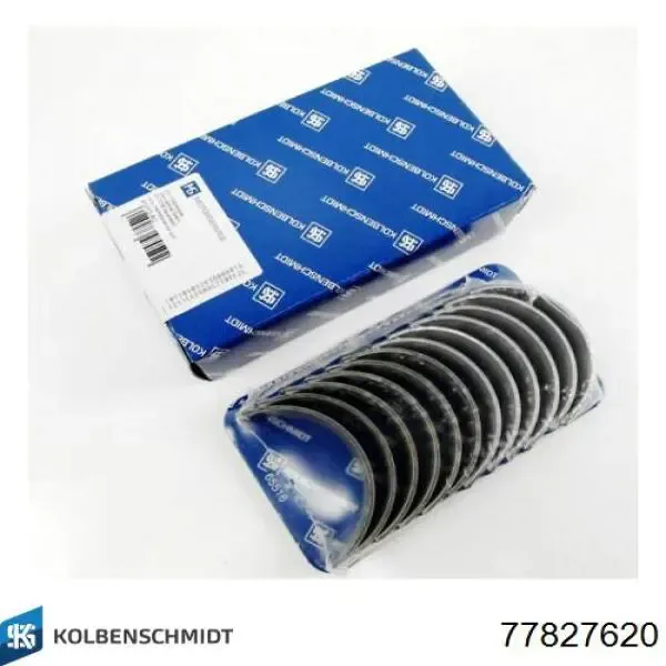 Folhas inseridas de cambota de biela, kit, 2ª reparação ( + 0,50) 77827620 Kolbenschmidt
