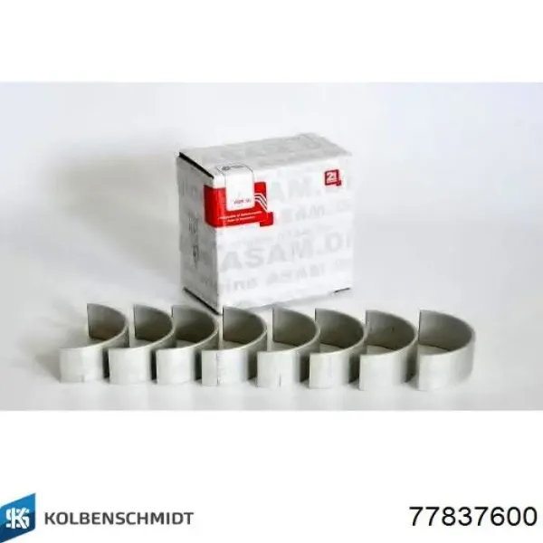 Folhas inseridas de cambota de biela, kit, padrão (STD) 77837600 Kolbenschmidt
