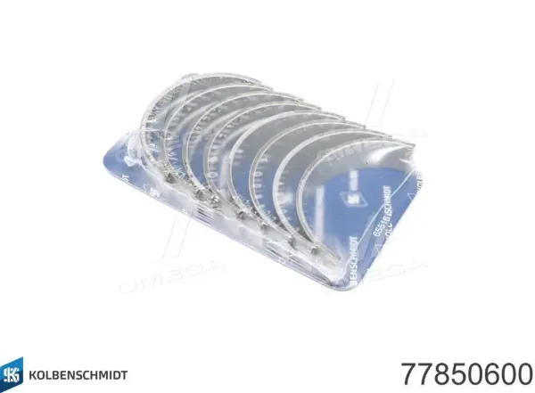 Folhas inseridas principais de cambota, kit, padrão (STD) 77850600 Kolbenschmidt