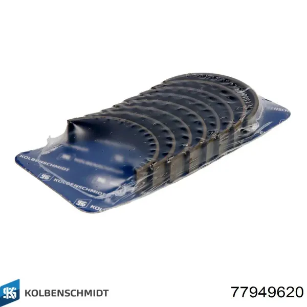 Folhas inseridas principais de cambota, kit, 2ª reparação ( + 0,50) 77949620 Kolbenschmidt