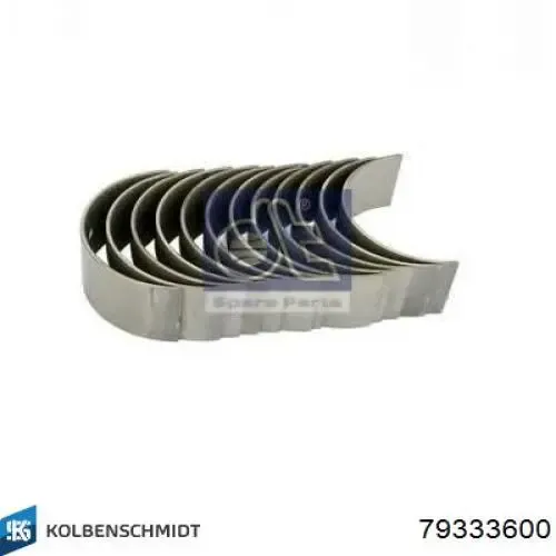 Folhas inseridas de cambota de biela, kit, padrão (STD) 79333600 Kolbenschmidt