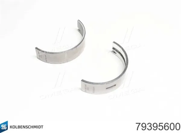 Folhas inseridas principais de cambota, kit, padrão (STD) 79395600 Kolbenschmidt