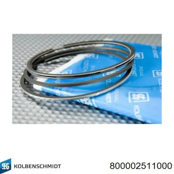 Kit de anéis de pistão de motor, STD. 800002511000 Kolbenschmidt