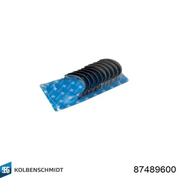 Folhas inseridas principais de cambota, kit, padrão (STD) 87489600 Kolbenschmidt
