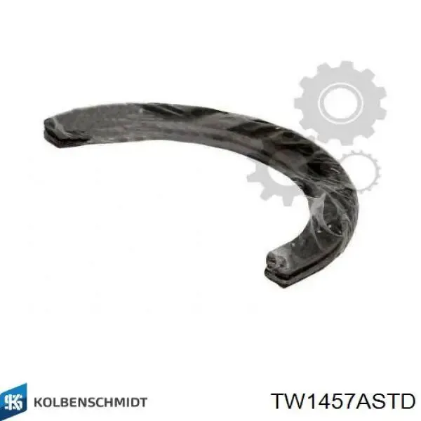 Semianel superior de suporte (de carreira) de cambota TW1457ASTD Kolbenschmidt