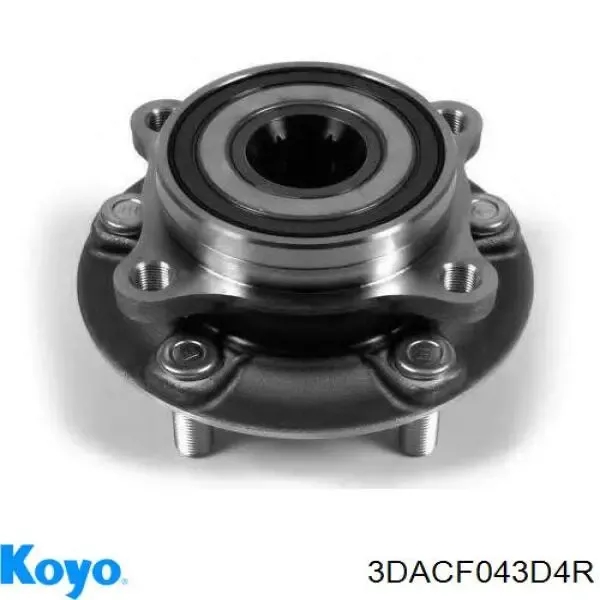 Cubo dianteiro 3DACF043D4R Koyo