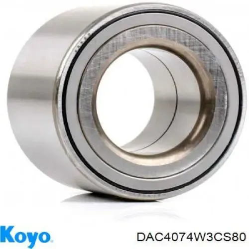 Rolamento de cubo dianteiro DAC4074W3CS80 Koyo