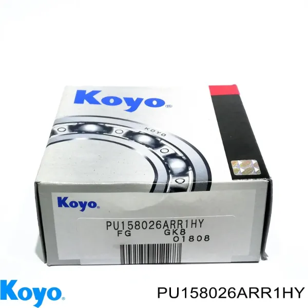 Rolo parasita da correia de transmissão PU158026ARR1HY Koyo