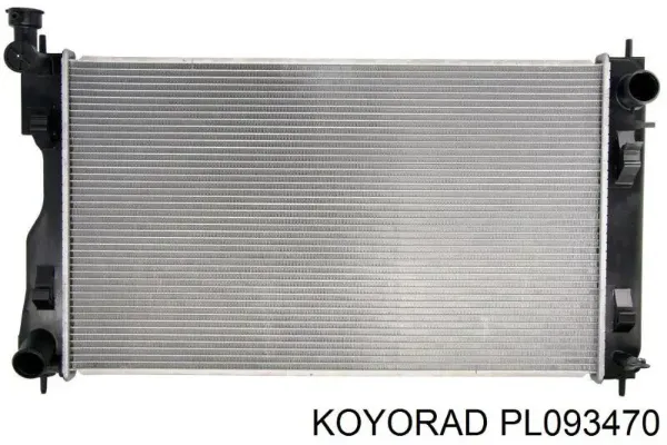 Radiador de esfriamento de motor PL093470 Koyorad
