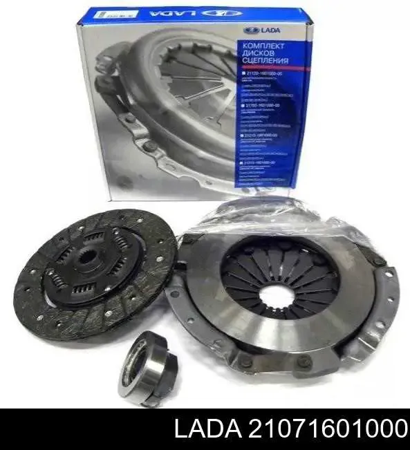 Kit de embraiagem (3 peças) 21071601000 Lada