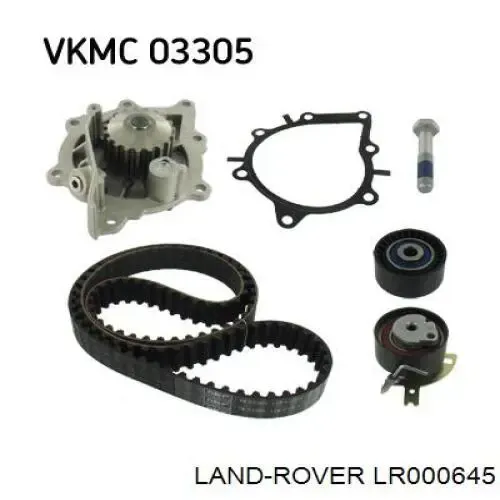 Parafuso da polia de cambota LR000645 Land Rover