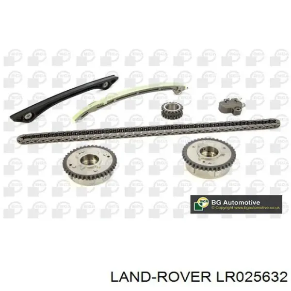 Sapato de reguladora de tensão da cadeia do mecanismo de distribuição de gás LR025632 Land Rover