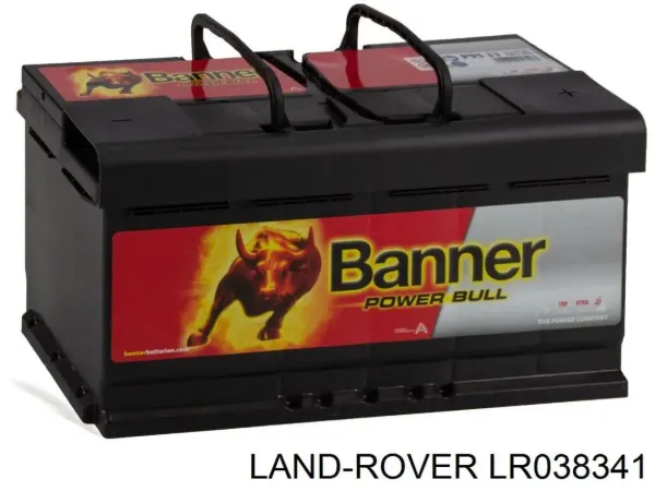 Bateria recarregável (PILHA) LR038341 Land Rover
