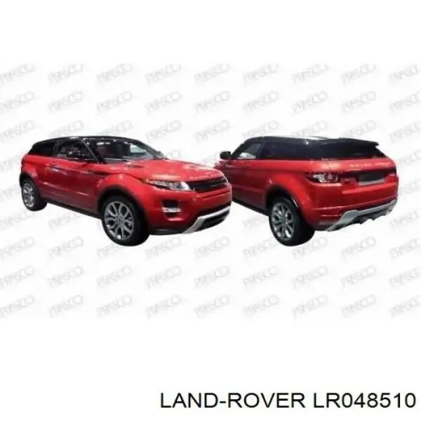 Tampão dianteira do pára-choque do gancho de reboque LR048510 Land Rover