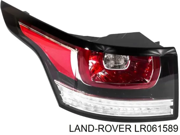 Lanterna traseira esquerda LR061589 Land Rover