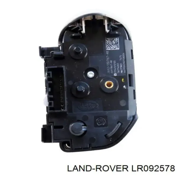 Unidade de interruptores de botão do volante de direção LR092578 Land Rover