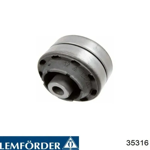 Bloco silencioso (coxim) de viga dianteira (de plataforma veicular) 35316 Lemforder
