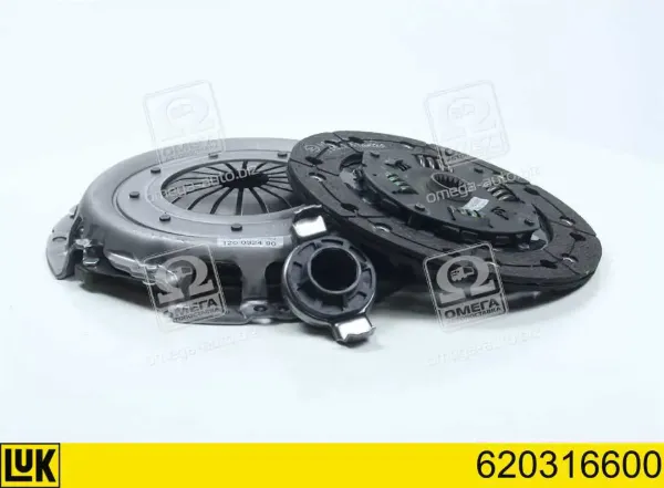 Kit de embraiagem (3 peças) 620316600 LUK