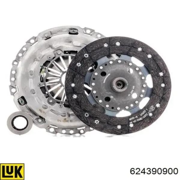 Compre KF384 Japan Parts Kit de embraiagem (3 peças)