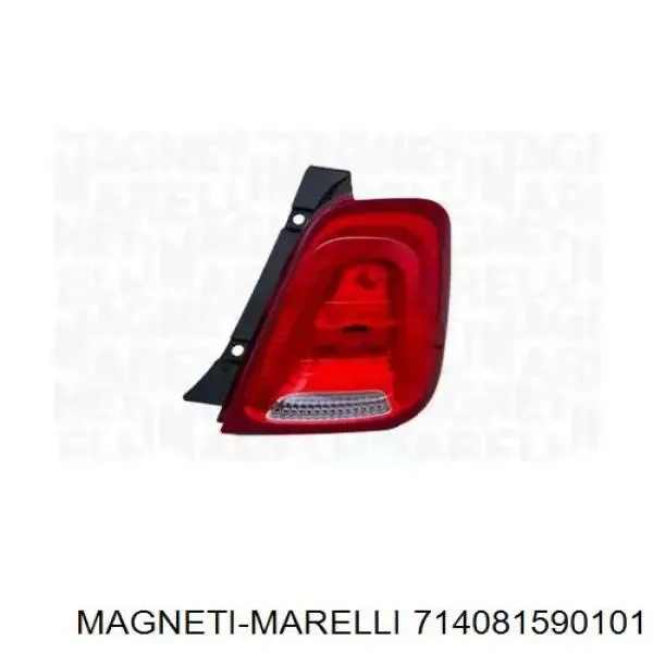 Lanterna traseira esquerda 52007424 Fiat/Alfa/Lancia