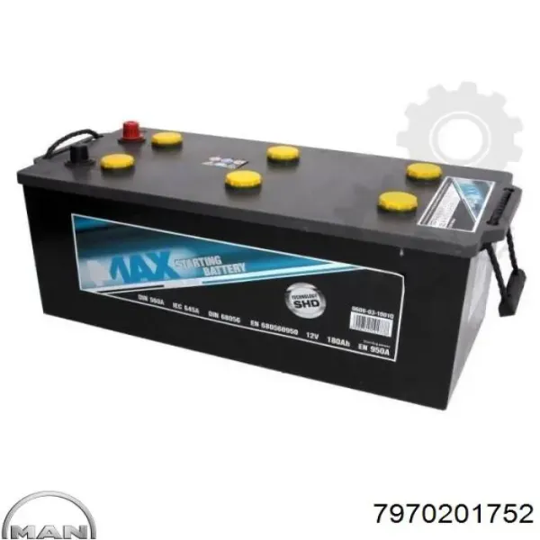 Bateria recarregável (PILHA) TE1853 Exide