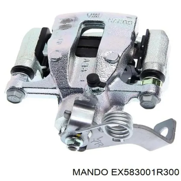 Suporte do freio traseiro esquerdo 37615189 AND
