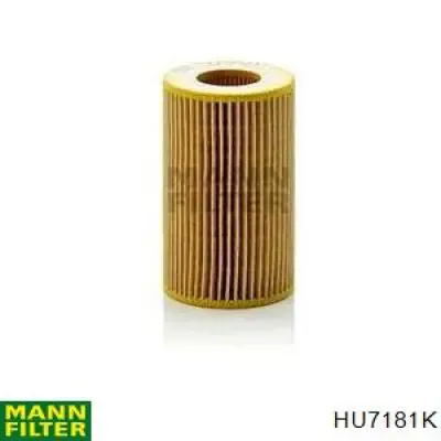Filtro de óleo HU7181K Mann-Filter