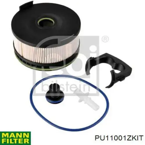 Filtro de combustível PU11001ZKIT Mann-Filter