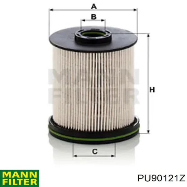 Filtro de combustível PU90121Z Mann-Filter